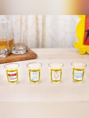 Friends Shot Glass Set, New In Box